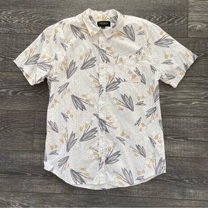 Floral Button Down T-Shirt - Pacsun